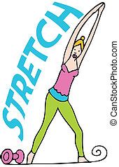 Stretching exercises Clip Art and Stock Illustrations. 9,390 Stretching ...