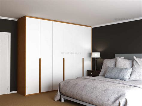 Fitted modern hinged door wardrobe - i-Wardrobes London