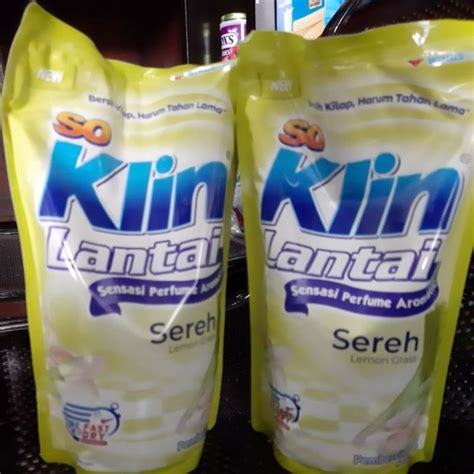 Jual Soklin Sos Lantai Sereh Lemon Ml Shopee Indonesia