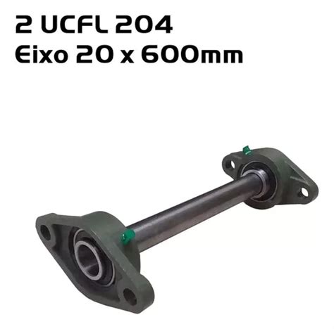 Mancal Flange Rolamento Ucfl Eixo X Mm Parcelamento