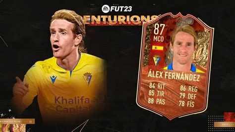 Cheapest Solution Fifa 23 Sbc Alex Fernandez Centurions Futcoin Net