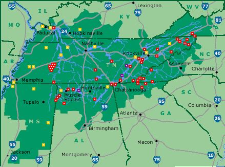 TVA: Dams and Power Plants