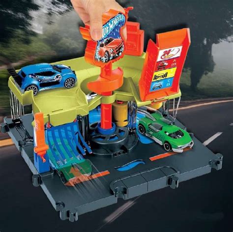 Hot Wheels Pista de Brinquedo Lava Rápido Adoro Promoção