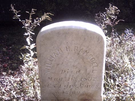 William Henry Ramsdell Find A Grave Reminne