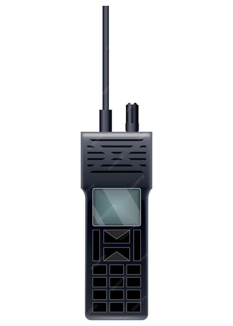 Ícone de walkie talkie para uso industrial transceptor de rádio