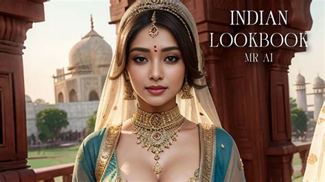 K Ai Art Indian Lookbook Girl Al Art Video Taj Mahal Youtube