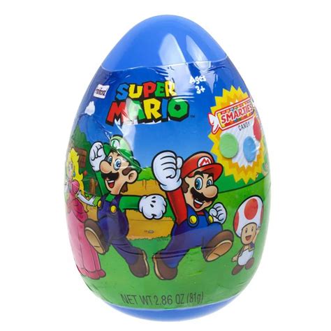 Licensed Giant Plastic Egg With Smarties 286 Oz All City Candy