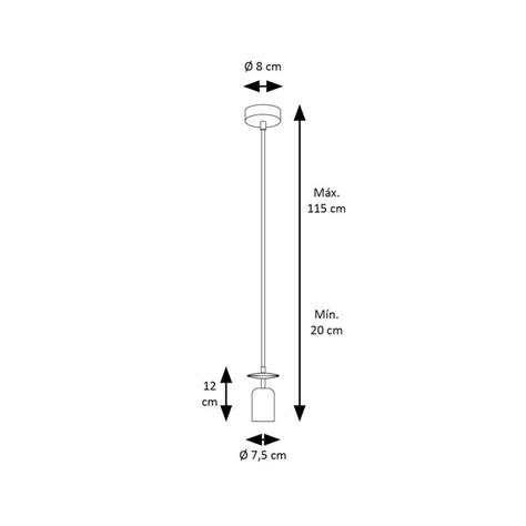 Cogida Colgante Cristal Anneli Oro Xtrelamp