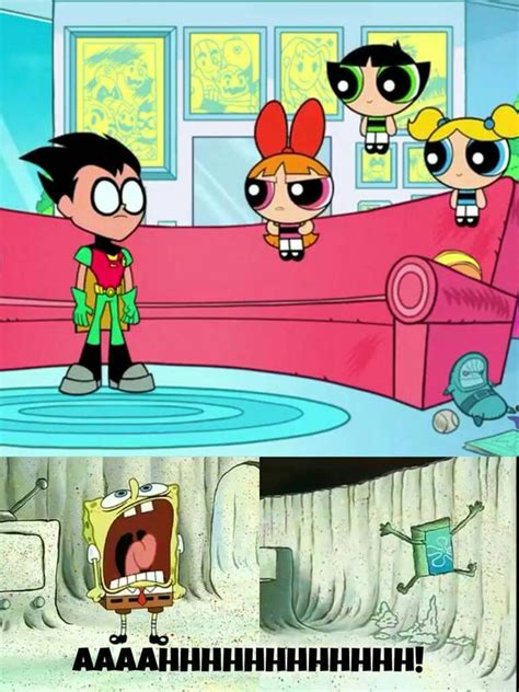 Spongebob Does Not Want Ttg Vs Ppg By Dimensions101 On Deviantart