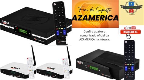 Azamerica King Gx Pro Atualiza O V Youtube