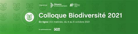 Colloque Biodiversité Environnement Mauricie