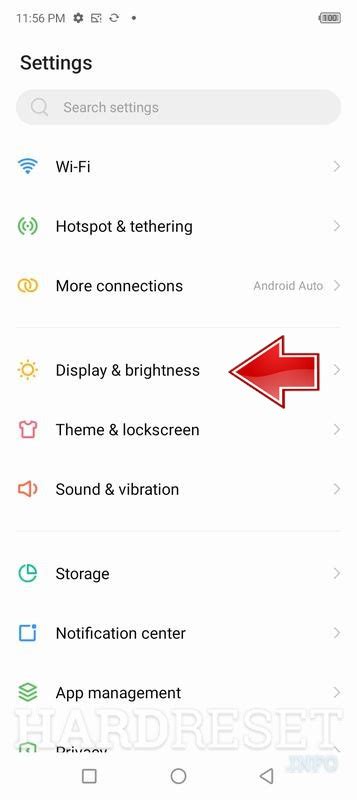 Cómo activar y desactivar el modo oscuro en INFINIX Hot 30 HardReset info