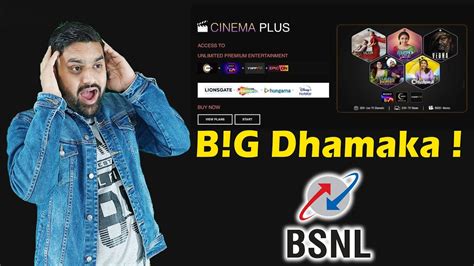 Cinema Plus Bsnl Launched Cinema Plus Ott Platform Sony Liv Zee