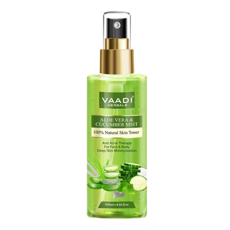 Vaadi Aloe Vera Cucumber Mist Natural Skin Toner Ml