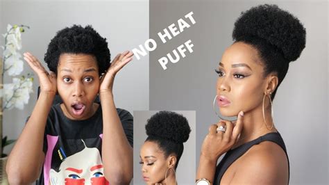 C Natural Hair Wash Day Routine Ft High Puff With No Heat Tupo C