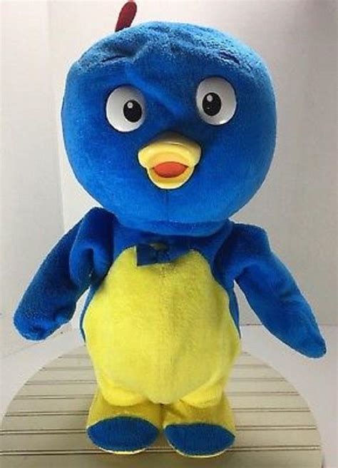 Backyardigans Pablo Dancing Singing Talking Blue Penguin Plush Fisher