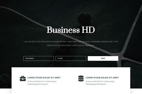 Business HD - Web HD Templates