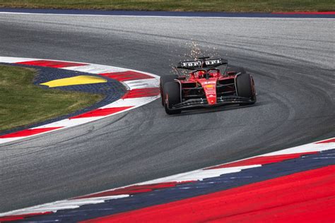 F1 Charles Leclerc Loses Three Positions For The Sprint Race