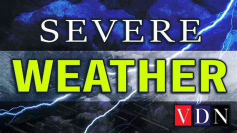 Severe Weather Expected For Central And South Parts Of Mississippi This