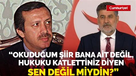 Ülkücü başkandan Erdoğan a olay yanıt Sen 28 Şubat ta dışlanırken