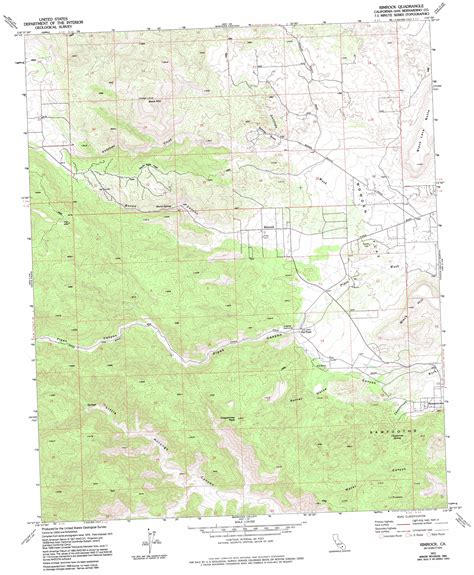 Rimrock Topographic Map Ca Usgs Topo Quad 34116b5