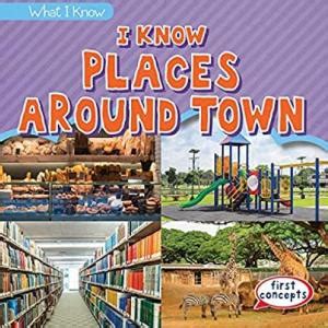 I Know Places Around Town Memorias Juego Educativo Idiomas Mobbyt