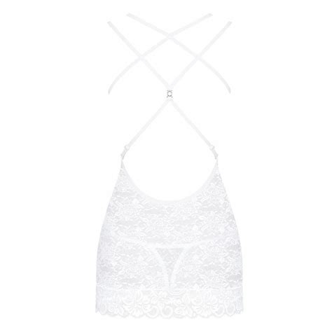 Lingerie Sexy 860 CHE 2 Nuisette Blanc