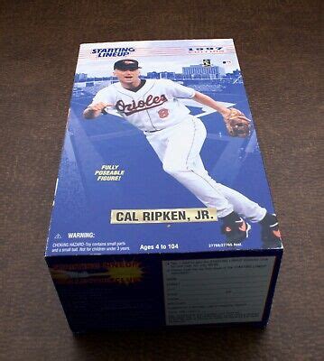 Starting Lineup Cal Ripken Jr Fully Poseable Figure Nib Ebay