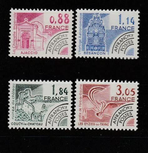 TIMBRE FRANCE PRÉOBLITÉRÉ monuments historiques de 1981 n 170 73 neuf