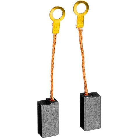 8 х 6 х 16, щетка угольная (графитовая) для болгарки (УШМ) Зубр, пара ...