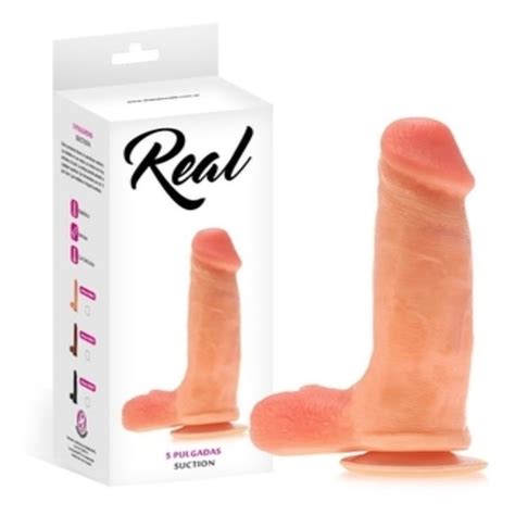 Consolador Anal Vaginal Pulgadas Real Stico