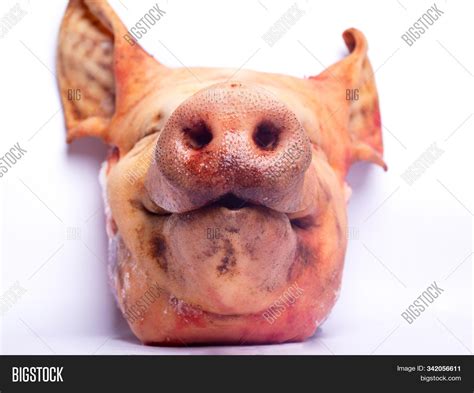 Chopped Pork Head Image Photo Free Trial Bigstock