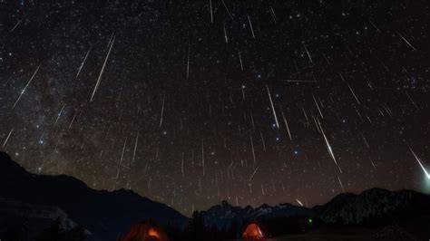 Lluvia De Estrellas Ori Nidas Hora Y D Nde Ver Desde Espa A