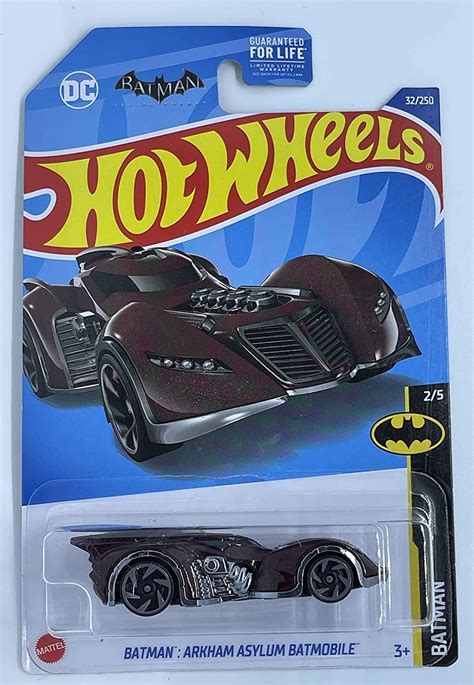 Hot Wheels 2022 Batman Arkham Asylum Batmobile Batman 2 5 Brown