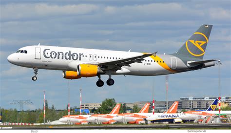 Condor Airbus A D Aici Berlin Spotter De