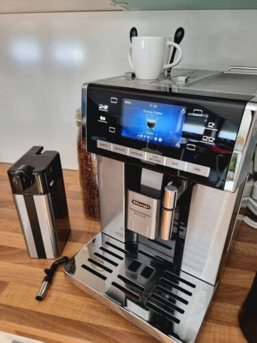 Delonghi Primadonna Exclusive Esam 6900 Silber Edelstahl 14 Tassen Vollautomat 8004399325739 Ebay