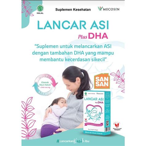 Jual Lancar Asi Plus DHA 30 Tab Shopee Indonesia