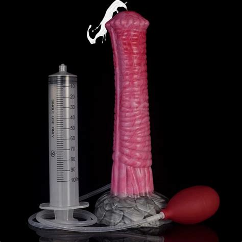 Jixaxe Super Lange Tier Dildos Realistischer Pferd Dildo Mit Sperma