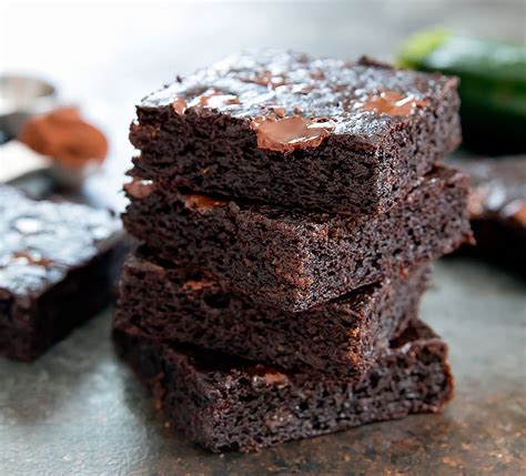 Flourless Zucchini Brownies Kirbies Cravings