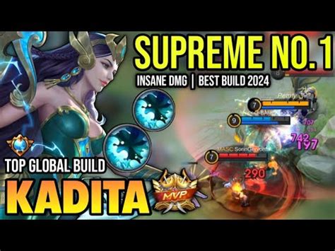 KADITA BEST BUILD 2024 TOP GLOBAL KADITA GAMEPLAY MOBILE LEGENDS