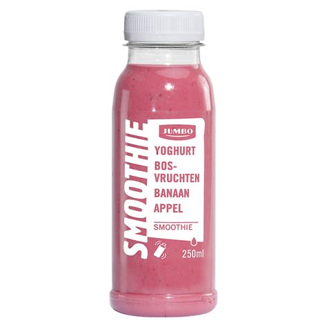 Jumbo Smoothie Yoghurt Bosvruchten Banaan Appel 250ml Fruitontbijt