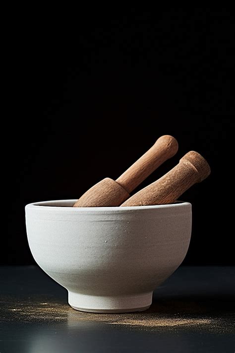 White Mortar And Pestle Background Wallpaper Image For Free Download - Pngtree