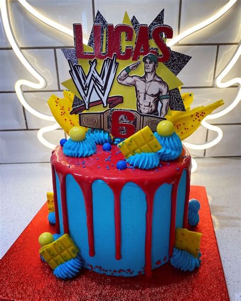 Wwe Wrestling Cake