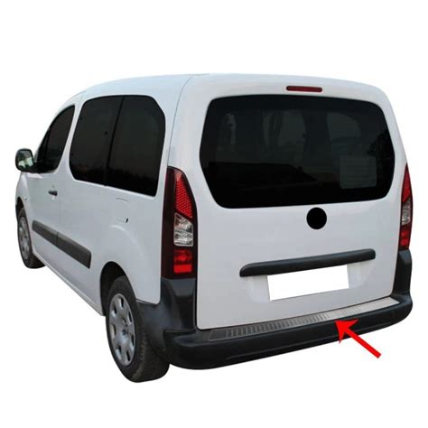 SEUIL DE COFFRE CITROEN BERLINGO 2008 2018 INOX POLI