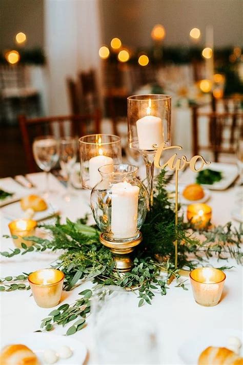 20 Elegant Wedding Centerpieces With Candles For 2018 Trends