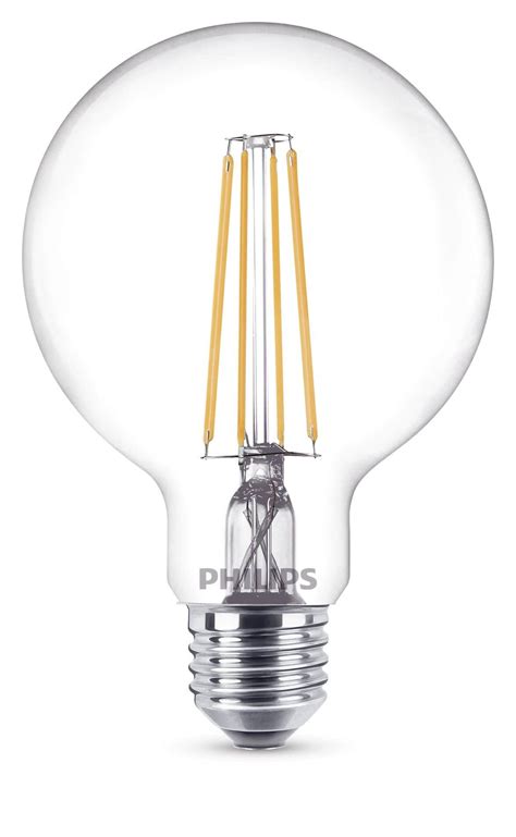 Philips E Led Globe Filament W Lm Warmweiss Dimmbar