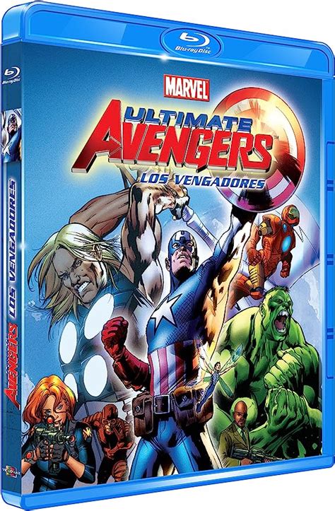 The Ultimate Avengers Los Vengadores Blu Ray Justin Gross Grey