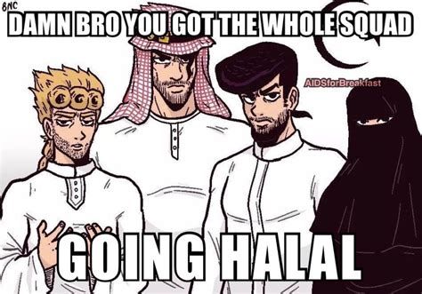 You Got The Whole Squad Going Halal | You Got the Whole Squad Laughing ...