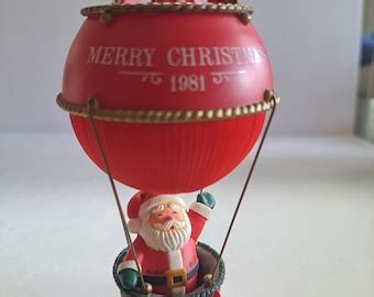 Stacked Hot Air Balloon Laser Cut Wood Ornament Hot Air Balloon Gift Tag Available In Brown Or