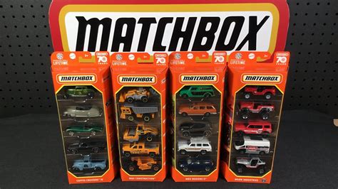 4 New Matchbox 2023 5 Packs YouTube